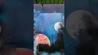Tiktok planet filter #shorts #afmancreations #spraypaintart #tiktok