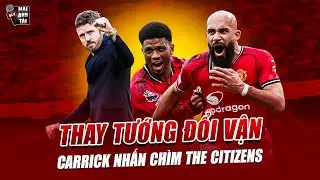MAN UNITED 2-0 MAN CITY | A CHANGE OF MANAGER CHANGES FORTUNE, CARRICK SUNK THE CITIZENS AT THE T...