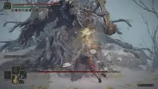 ELDEN RING - Erdtree Avatar (MOUNTAINTOPS OF THE GIANTS) (Solo Boss Fight - Location in Description)