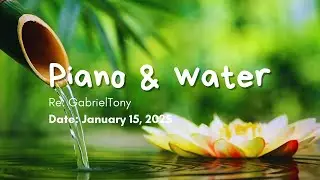 No Ads Healing Music for Anxiety Relief - Relaxing Piano and Water Sounds for a Calm Mind