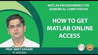 How to get MATLAB Online access (for all enrolled students of this course)