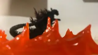 Godzilla 2000 SHMA stop motion Test