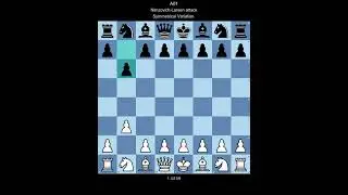 ECO A01 Nimzovich-Larsen attack, Symmetrical Variation  (White perspective)