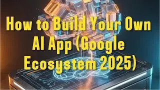 Stop Using ChatGPT Start Building Apps: How to Build Your Own AI App (Google Ecosystem 2025)