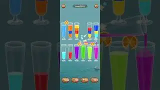 Water color sort level 2574 #androidgameplay #watersortpuzzle #shorts