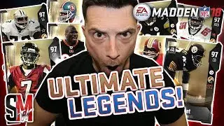 ULTIMATE LEGEND MADNESS! 10 New Ultimate Legends! - Madden NFL 18 Pack Opening