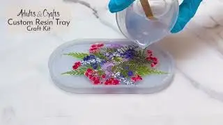 DIY Customizable Resin Tray Craft Kit