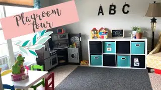 Playroom tour|How to organize toys|hometourUSA #hometourtamil #usahometourtamil #toyroom