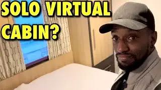 THIS IS THE SMALLEST & WEIRDEST STATEROOM I&rsquo;VE EVER SEEN | SOLO VIRTUAL INSIDE CABIN?
