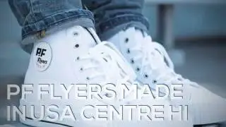 PF FLYERS MADE IN USA CENTRE HI / PEACE X9