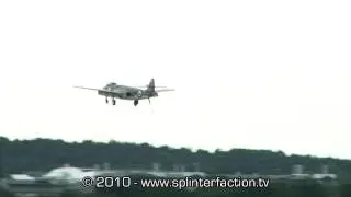 Sea Hawk and Seafire flight display at Farnborough International Air Show 2010 HD