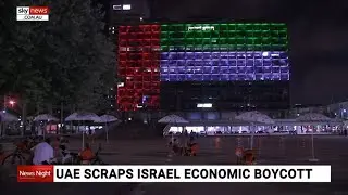 UAE scraps economic boycott toward Israel