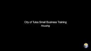 Small Business Training: Housing