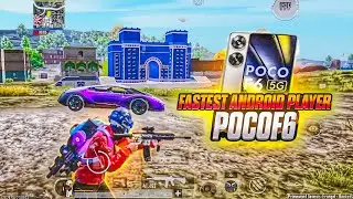 FASTEST ANDROID PLAYER IN BGMI 🔥 POCO F6 SMOOTH + 90FPS PUBG/BGMI TEST 2026🔱 #bgmi #pubgmobile 