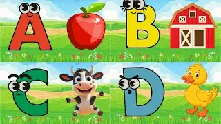 Farm Phonics Song | Learn ABCs with Farm Animals and Objects | SiSi Kids TV