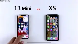 iPhone 13 Mini против iPhone XS | ТЕСТ СКОРОСТИ