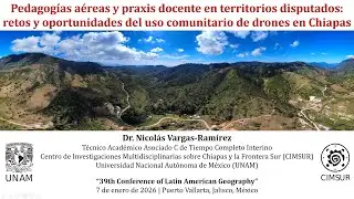 Pedagog&iacute;as a&eacute;reas y praxis docente en territorios disputados: uso comunitario de drones en Chiapas