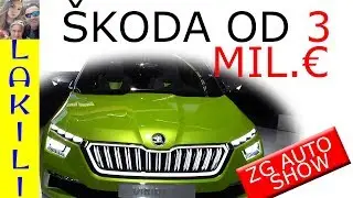 &Scaron;koda od 3 mil. EUR. ZG Auto Show 2018. Vlog #11