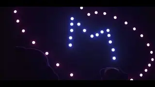 Flock Drone Art, drone show Barcelona