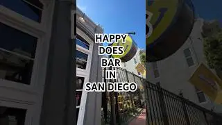 At Happy Does Bar in Gaslamp Quarter, they're all about good times and great vibes.  🍻😎