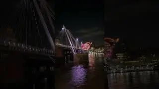 Light Artworks along the River Thames