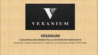 VEXANIUM ICO (Best ICO 2018)