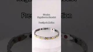 With built-in negative ion technology, this bracelet is energy you can wear all day. #negativeions