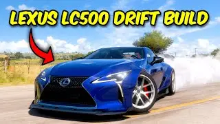 Liberty Walk WIDEBODY Lexus LC500 Drift Build in Forza Horizon 5