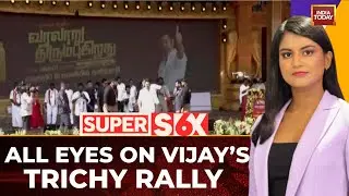 Vijay's Poll Kick-off: Clashes With DMK Govt Over 'Unfair' Rally Curbs in Trichy | India Today