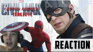 CAPTAIN AMERICA : CIVIL WAR - TRAILER #2 - REACTION!