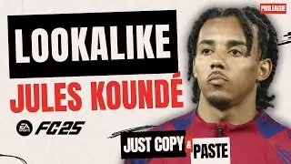 Jules Kound&eacute; Face Creation in EA FC 25 - Pro Club & Career Mode Tutorial
