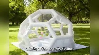 360 Degree Star View Inflatable Pvc Indoor Outdoor clear Bubble Tent of Dome Bounce House