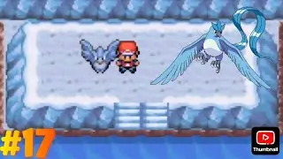 Pokemon - FIRERED - 17 Seafoam Islands & capturing legendary articuno