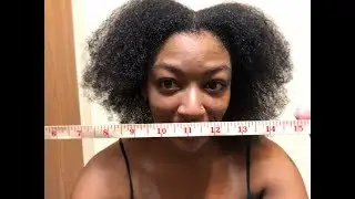 First Natural Hair Length Check of the Year