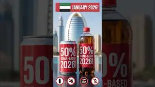 🍭 UAE&rsquo;s New Sugar Tax from January 2026 &mdash; Big Changes for Soft Drinks & Energy Drinks!