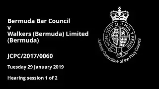 Bermuda Bar Council v Walkers (Bermuda) Limited (Bermuda)