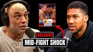 Anthony Joshua EXPOSES What Jake Paul Told Him Mid-Fight on Rogan!!!