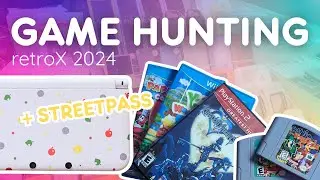 Game Hunting at RetroX - Toy and Game Convention 🎮🛍️