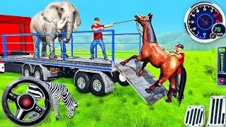 Animal Truck Driving Simulator 3D -Real Farm Cargo Zoo Transporter Driver -Android GamePlay