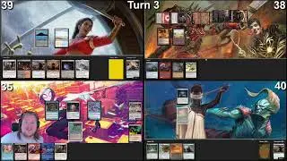 TNT vs Gwen Stacy vs Sisay, Weatherlight Captain vs Rogsi cEDH Gameplay