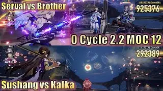 [0 Cycle 2.2 MOC 12] Serval vs Gepard; Sushang vs Kafka