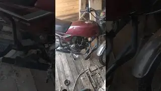 Звучит, но это не законно 😏 -  ч4  #racertourist #rc150 #moto #repair #garage #diy #sorts