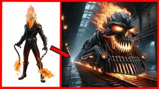 AVENGERS But TRAIN  🚃🔥 All Heroes (marvel & DC) 2024💥 Marvel DC Reforms