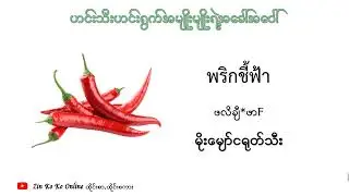 ထိုင်းဘာသာဟင်းသီးဟင်းရွက်အမျိုးမျိုးရဲ့အခေါ်အဝေါ် (83)မျိုး Part.4