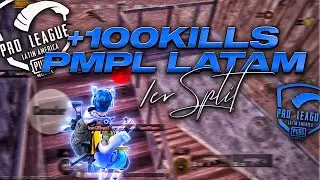 HIGHLIGHTS PMPL LATAM +100kills | PUBG MOBILE | IPHONE 13