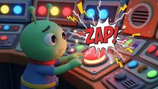 Among Us Nervous Alien Pressed the Wrong A | Kids Songs & Nursery Rhymes