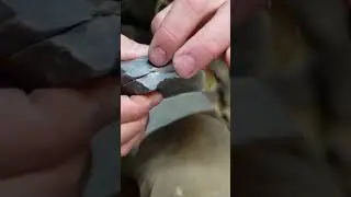 FLINTKNAPPING | Hard Hammer Percussion and Parts of a Flake Discussion #flintknapping #stonetools