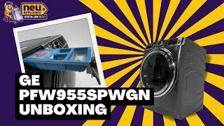 GE Profile PFW955SPWGN Smart Washer Unboxing | UltraFresh Vent System!