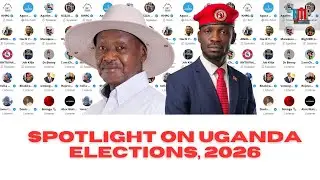 ''Spotlight on Uganda elections, 2026' MADICTATOR WATAJWA AFRICA MUSIVENI NA SAMIA BOBI WINE''.