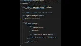 How to make checkbox as required field for yup validation?